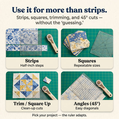 SlotPro™ Precision Quilting Ruler