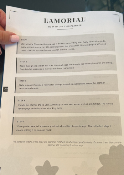 End of Life Planner