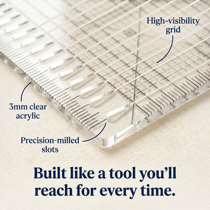 SlotPro™ Precision Quilting Ruler